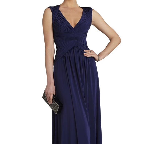 BCBGMaxAzria Dresses & Skirts - BCBG Max Azria Sophia Sleeveless Blue Dress